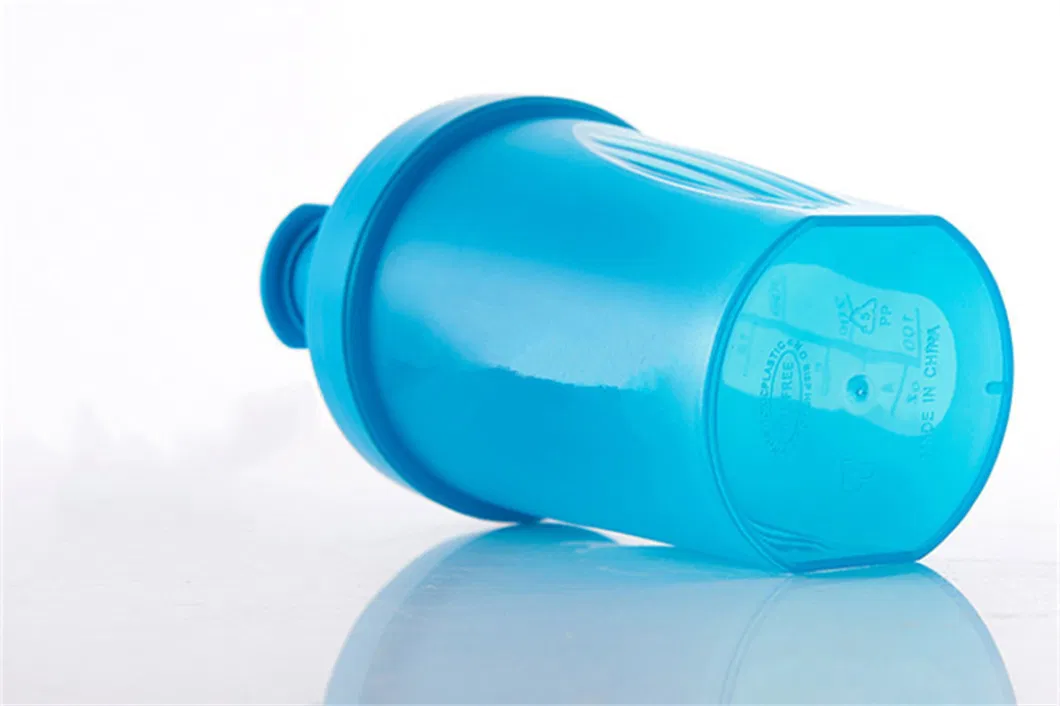Custom Sports Protein Shaking Frosted Plastic Water Bottle Shaker Bottles