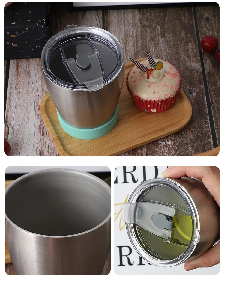 Stainless Steel Vacuum Flask Fashion Kitchen and Office and Driving Water Bottle