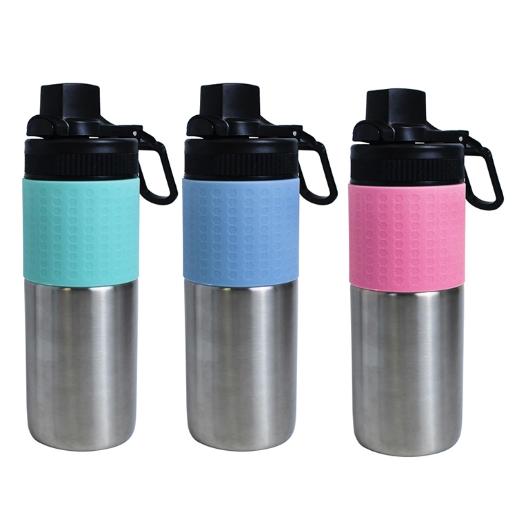Premium 500ml Double Wall 304 Stainless Steel Flip Lock Water Bottle vacuum Flask for Outdoor