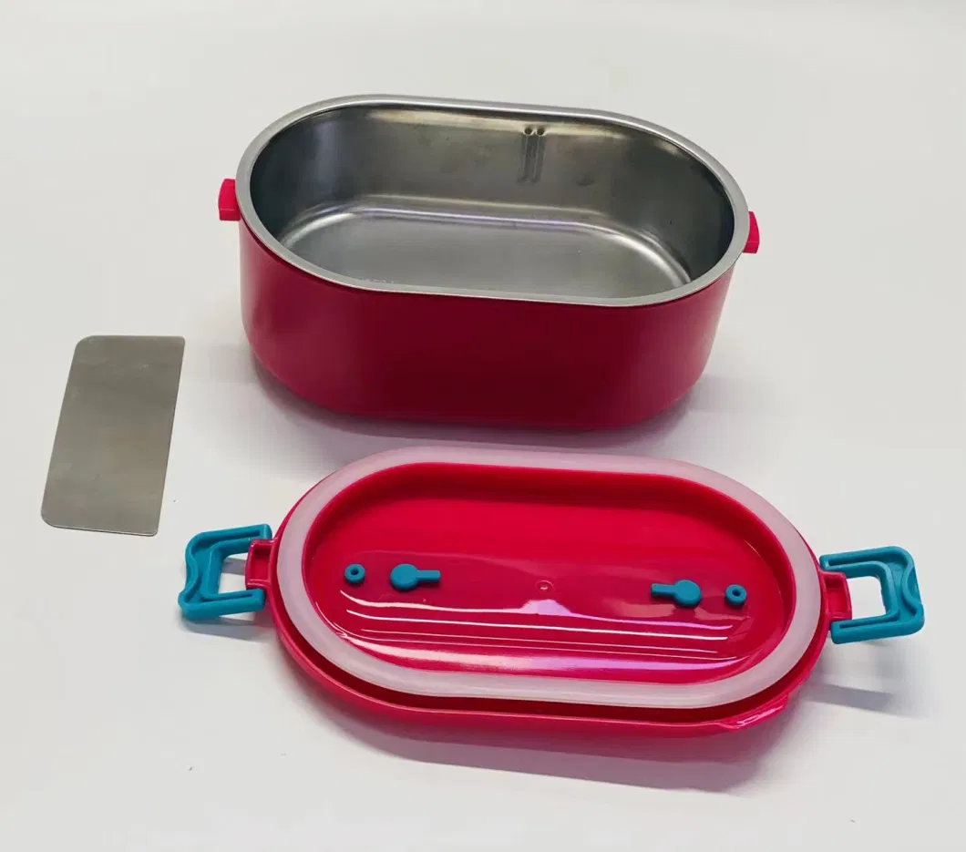 Electric Heating Lunch Box with Stainless Steel Bowl
