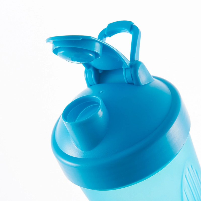 Custom Sports Protein Shaking Frosted Plastic Water Bottle Shaker Bottles
