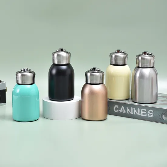 300ml Custom Children Mini Double Wall Insulated Stainless Steel Water Bottle 