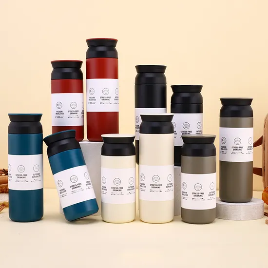 350ml 500ml Wholesale Stainless Steel Vacuum Flask Insulated Coffee Sport Tumbler Mug 