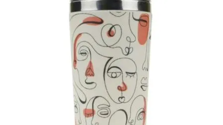 Bamboo Fiber Insulted Coffee Travel Mug 