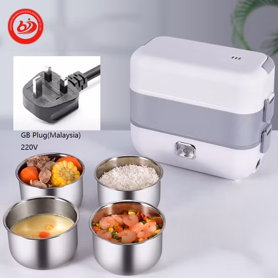 Electric Heating Lunch Box with Stainless Steel Bowl