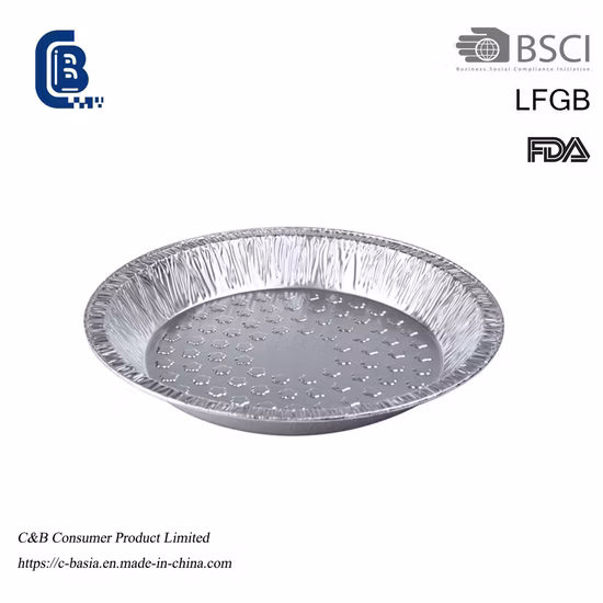 Aluminum Foil Food Container, Disposable Container for Fast Food Packaging