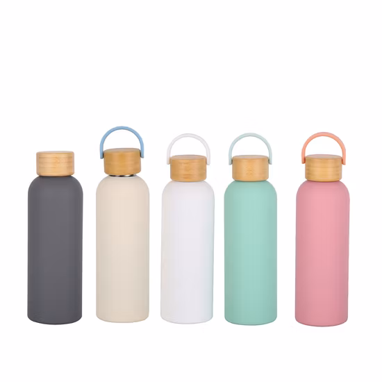 Customize Stainless Steel Double Wall Bamboo Cup Vacuum Eco