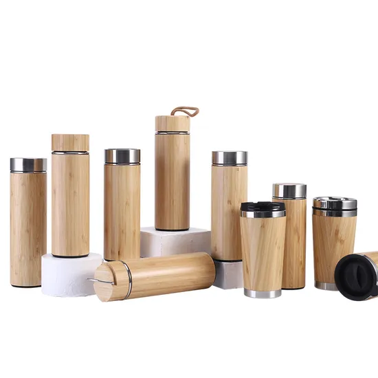 Household Office Nature Bamboo Mug for Tea and Coffee 