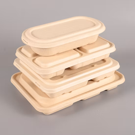Disposable Burger French Fries Takeaway Salad Bowl Kraft Paper Box Lunch Food Container Box